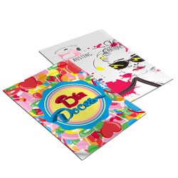 Imagem ilustrativa: Papel Adesivo Brilho SRA4