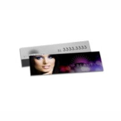 Imagem ilustrativa: Marcador 300g | 5x18cm | 4/1 | UV 1/0