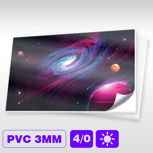 Imagem ilustrativa: PS | PVC 3mm 4/0