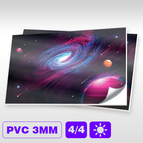 Imagem ilustrativa: PS | PVC 3mm 4/4