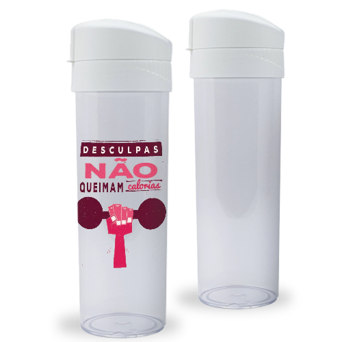 Imagem ilustrativa: Garrafa Slim Fit | 540ml | Cristal