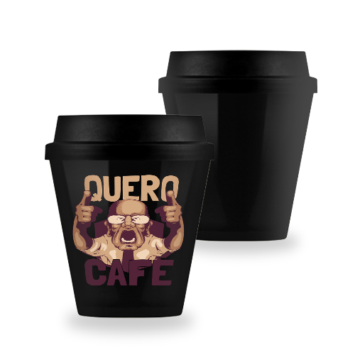 Imagem ilustrativa: Copo de Café | 300ml | Preto