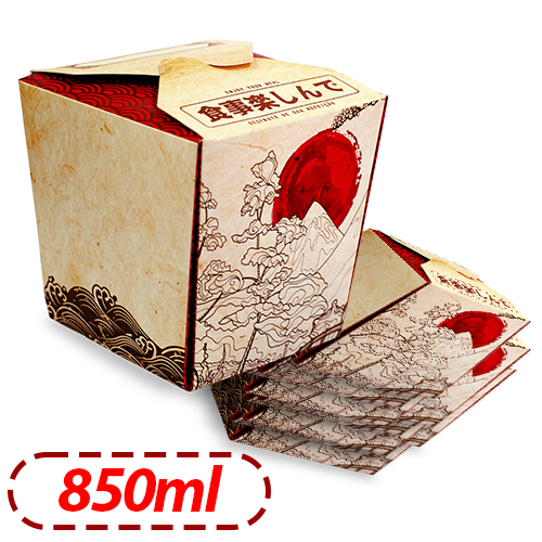 Imagem ilustrativa: BOX YAKISSOBA | 850ML | NEW ORIGAMI | PACOTE: 50UNDS