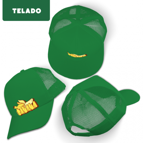 Imagem ilustrativa: Boné Básico | Telado | Verde Bandeira