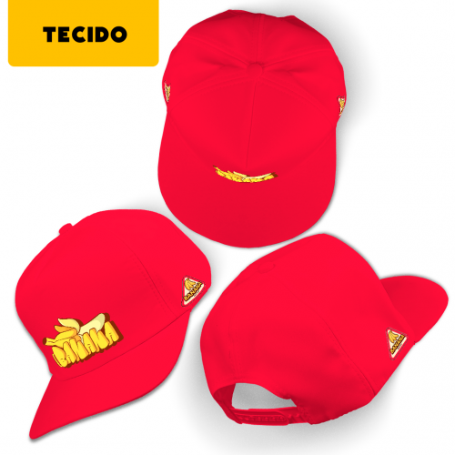 Imagem ilustrativa: Boné Básico | Tecido | Vermelho