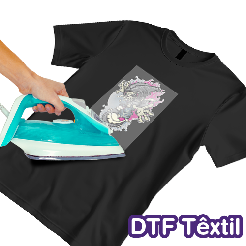 Imagem ilustrativa: DTF Têxtil | 14x20cm