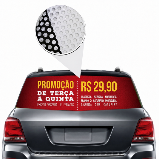 Adesivo Microperfurado M²