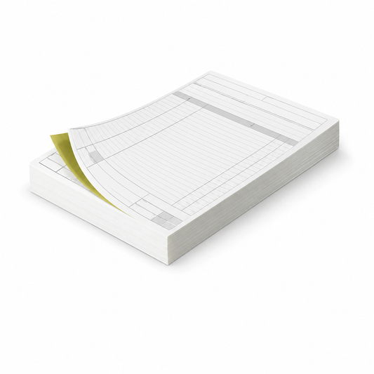 Bloco com 3 Vias - 25x3 | 21x29,7cm | Offset 63g/m²