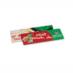 Imagem ilustrativa: Marcador 250g | 5x18cm | 4/4 | UV 1/0