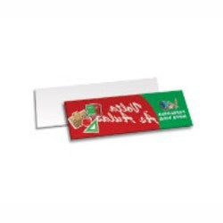 Imagem ilustrativa: Marcador 250g | 5x18cm | 4/0 | UV 1/0