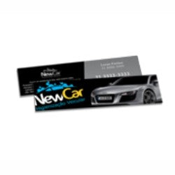 Imagem ilustrativa: Marcador 300g | 5x27cm | 4/1 | Lam. Fsc. + UV Loc.
