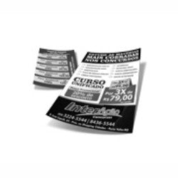 Imagem ilustrativa: Folheto Offset 75g | 10x14cm | 1/1