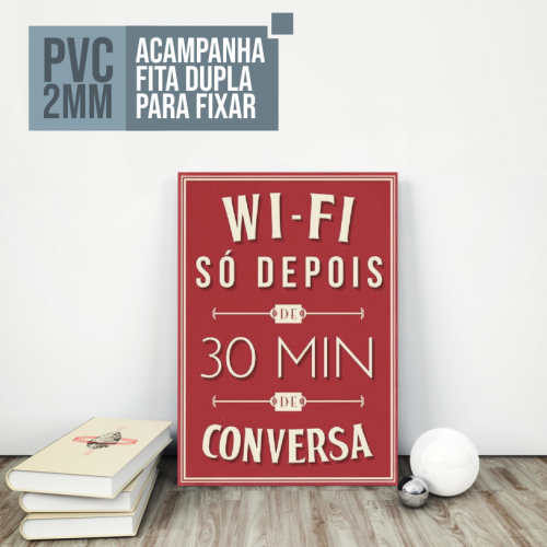 Imagem ilustrativa: Quadro - Placa Decorativa | 16x21cm