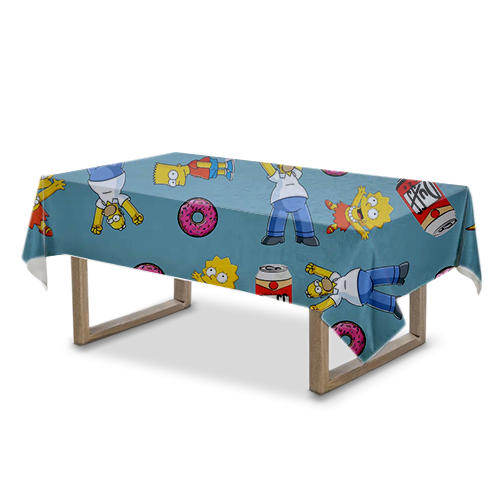 Imagem ilustrativa: Toalha de Mesa Retangular | 6 Lugares | 145x220cm