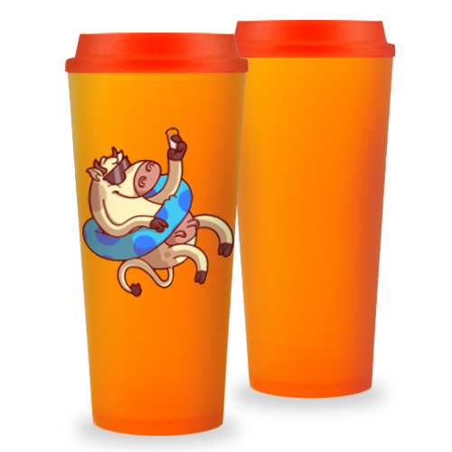 Imagem ilustrativa: Caldereta | 520ml | Laranja