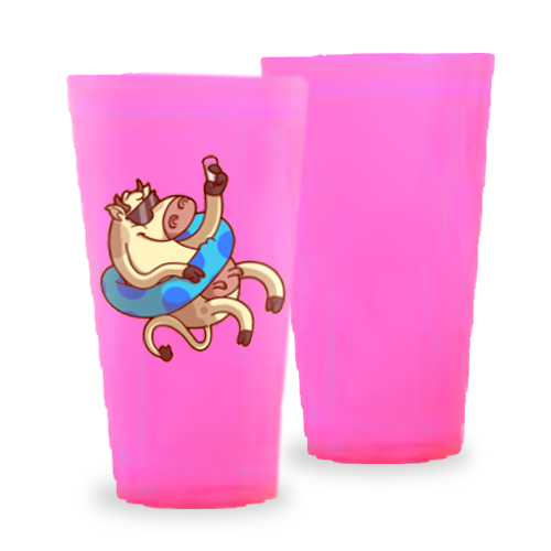 Imagem ilustrativa: Caldereta | 320ml | Rosa Neon