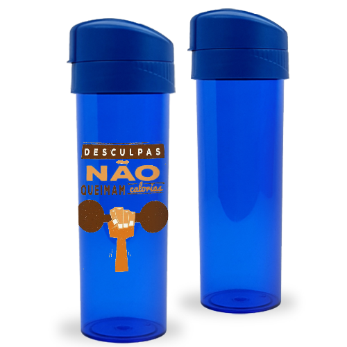 Imagem ilustrativa: Garrafa Slim Fit | 540ml | Azul Neon