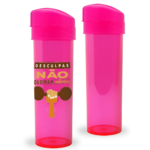 Imagem ilustrativa: Garrafa Slim Fit | 540ml | Rosa Neon