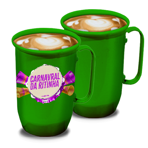 Imagem ilustrativa: Caneca de Alumínio | 800ml | Verde