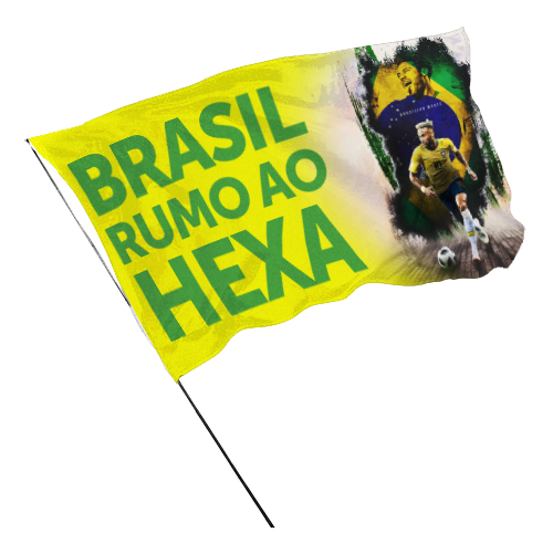 Imagem ilustrativa: Bandeira Microfibra | 70x100cm