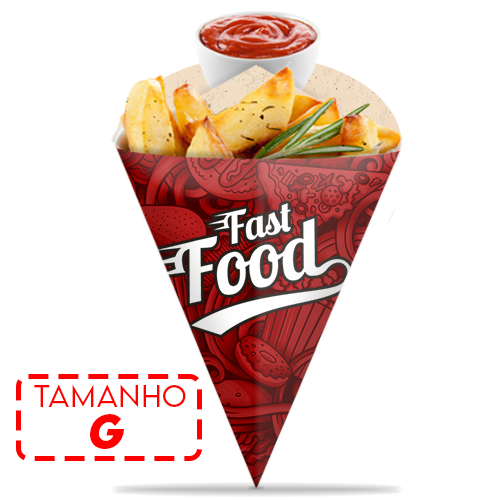 Imagem ilustrativa: Cone | G | Personalizada