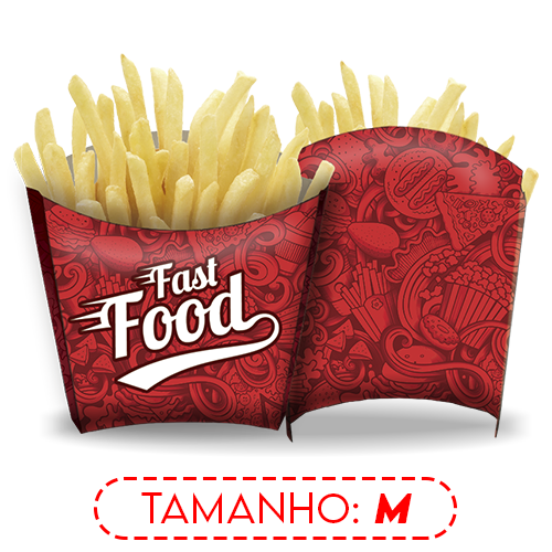 Imagem ilustrativa: Batata Frita | M | Personalizada