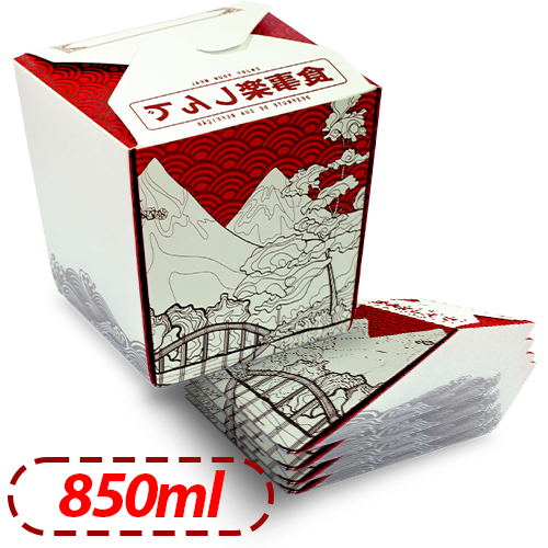 Imagem ilustrativa: BOX YAKISSOBA | 850ML | NEW TRADICIONAL | PACOTE: 50UNDS