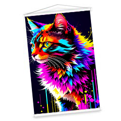 Imagem ilustrativa: Banner 440g Canvas | Fosco