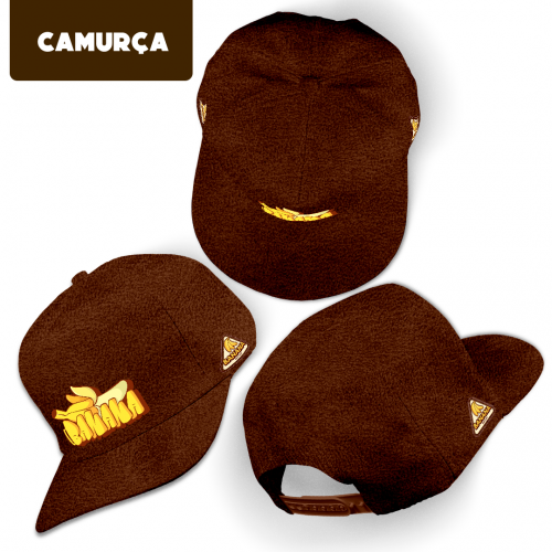 Imagem ilustrativa: Boné | Camurça | Chocolate
