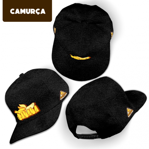 Imagem ilustrativa: Boné | Camurça | Preto