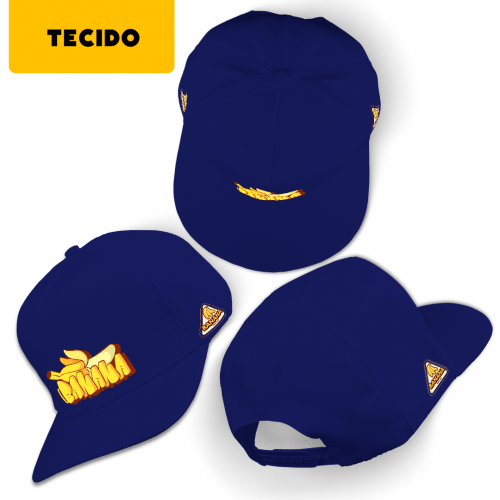 Imagem ilustrativa: Boné Básico | Tecido | Azul Marinho