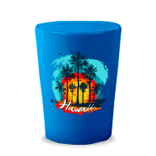 Imagem ilustrativa: Copo Shot | 75ml | Azul