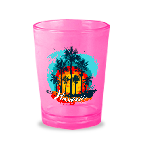 Imagem ilustrativa: Copo Shot | 75ml | Rosa Neon