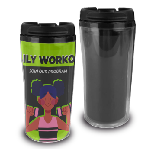 Imagem ilustrativa: Copo Duplo | 200ml | Preto