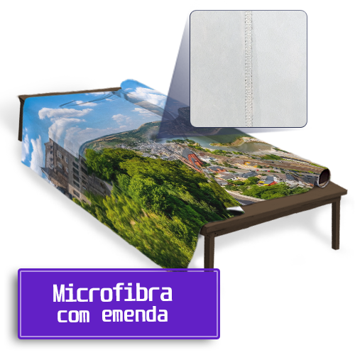 Imagem ilustrativa: Microfibra | Com Emenda
