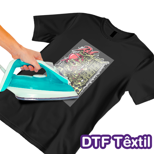 Imagem ilustrativa: DTF Têxtil | 21x28cm