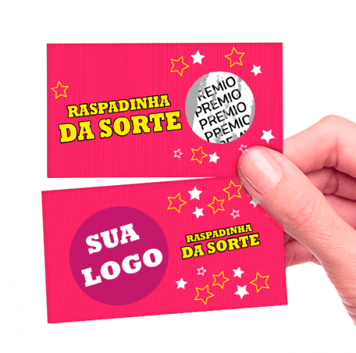 Imagem ilustrativa: Raspadinha | Modelo Círculo | 4/4