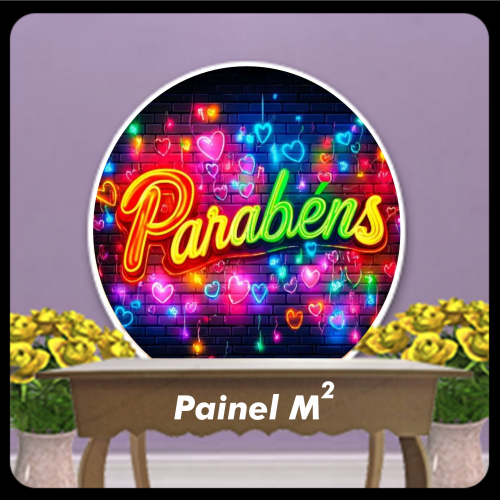 Imagem ilustrativa: Painel de Festa Redondo | Veste Fácil com Elástico | M²