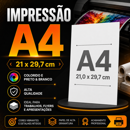 Impressão Digital A4