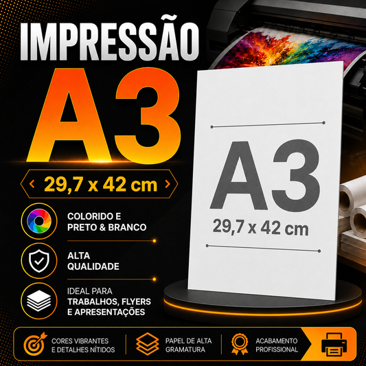 Impressão Digital  A3