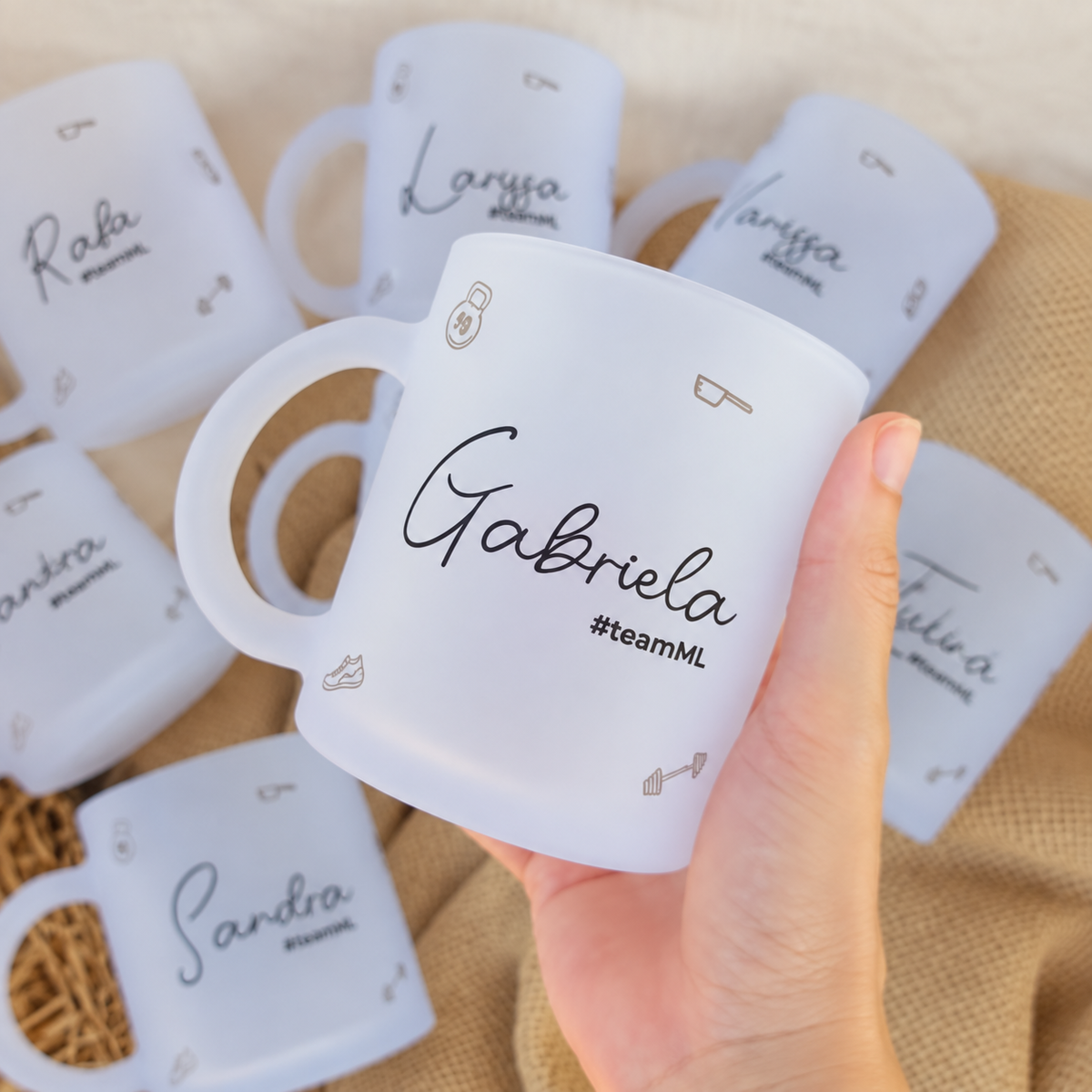 Caneca Jateada Personalizada | 325ml