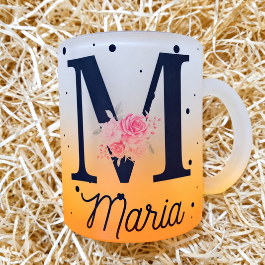 Caneca Jateada Degradê Personalizada | 325ml