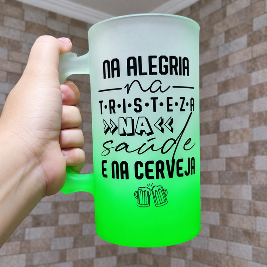 Caneca Jateada Degradê Personalizada | 475ml
