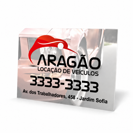 Ímã de Geladeira Marketing | 7x5cm | DuoDesign 250g