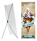 X Banner | Lona + Suporte | 60x160cm