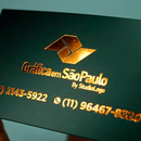 Cartão de visita 350g | 4/0 | Lamin. Fosca + Hotstamp