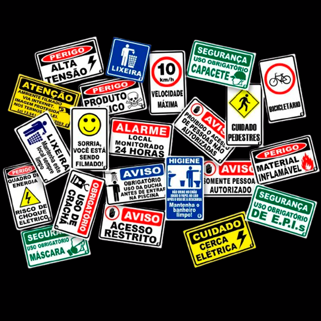 placa pvc (40cm x 30cm)